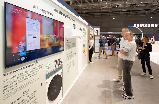 At IFA 2022, Samsung Goes Big on Energy Efficiency