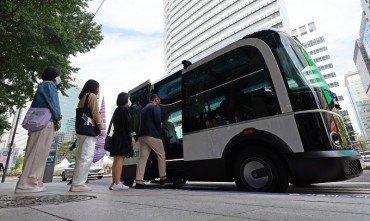 Self-driving Shuttle Buses Begin Trial in Seoul