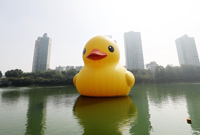 Lotte ON Upcycles Massive Rubber Duck into Eco-friendly Merchandise