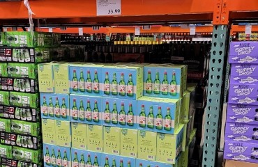 Hite Jinro’s Flavored Soju Sold at 17 Costco Stores in the U.S.