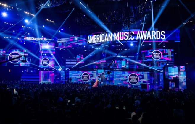 This image was captured from the homepage of the 2022 American Music Awards. Yonhap)