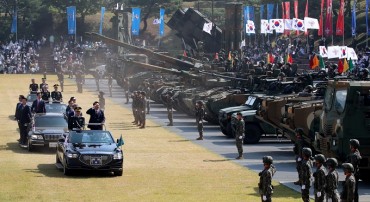 S. Korea Flaunts Key Weapons Systems on Armed Forces Day