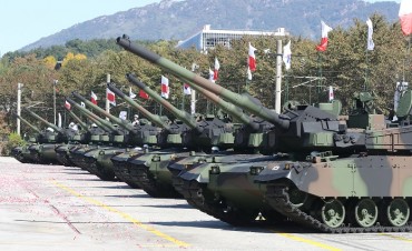 Hyundai Rotem Rolls Out K2 Tanks Bound for Poland