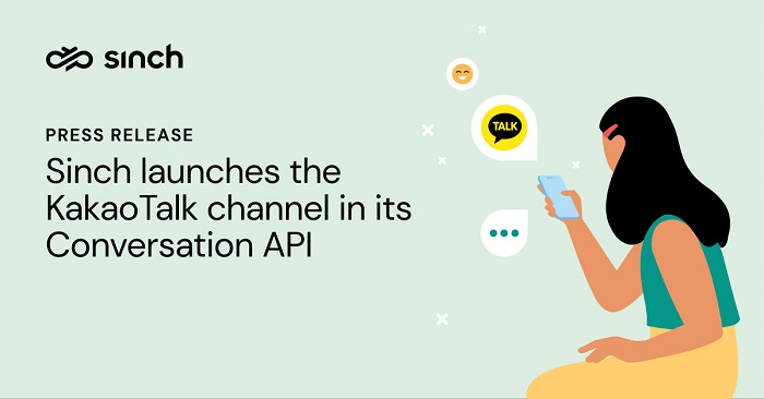Sinch Launches KakaoTalk in Its Conversation API