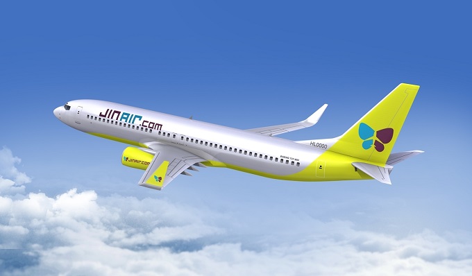 Jin Air to Open Incheon-Nagoya Route in Sept.