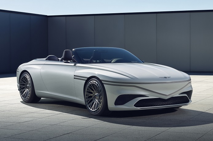This file photo provided by Hyundai Motor shows the Genesis X Convertible concept model.