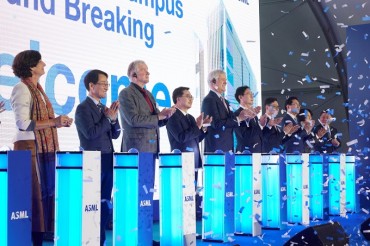 ASML Holds Groundbreaking Ceremony for New Chip Campus in S. Korea