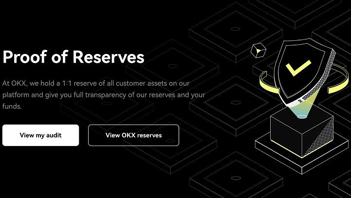 OKX Proof of Reserves Page