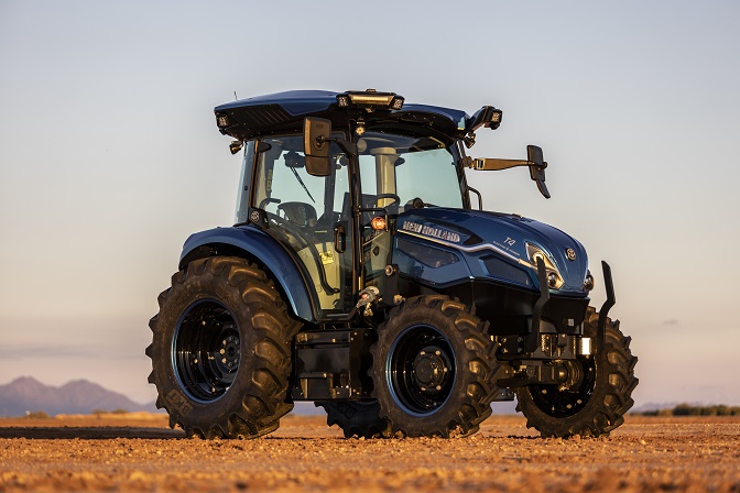 CNH Industrial Presents First Electric Tractor Prototype with Autonomous Features