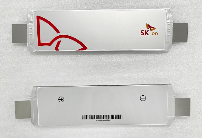 SK On's Super Fast Battery (E556), which was selected as the Best of Innovation in "Embedded Technologies" Categories at CES 2023 Innovation Awards, is shown in this image provided by SK On on Dec. 20, 2022. 