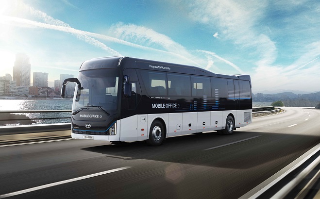 Hyundai Motor Releases Mobile Office Bus