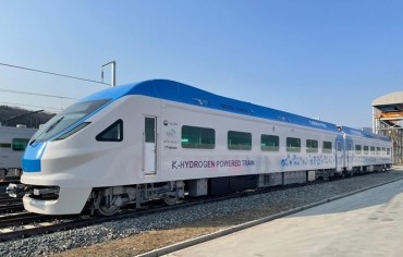 S. Korea Develops Hydrogen-powered Electric Train