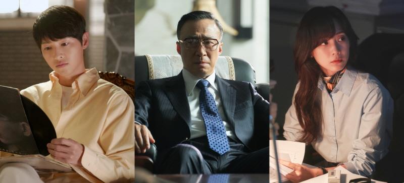 Characters of JTBC corporate drama "Reborn Rich" are seen in this photo provided by the Korean cable channel.