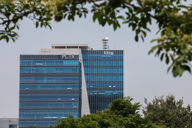 This photo provided by the Traffic Broadcasting System (TBS) shows the radio station's headquarters in western Seoul.