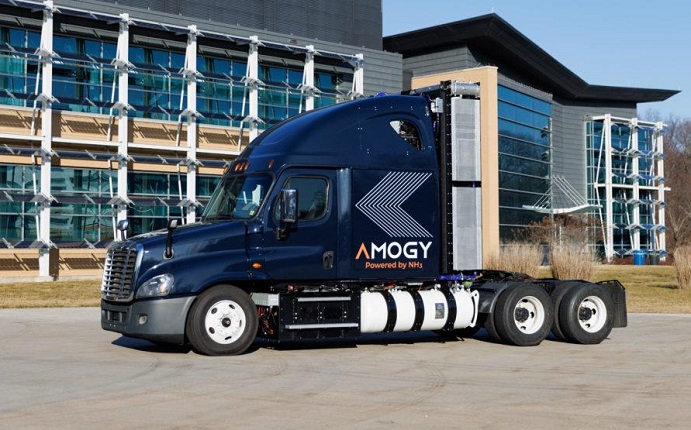 U.S. Clean Energy Startup Tests Ammonia-based Fuel Cell System on Semitruck