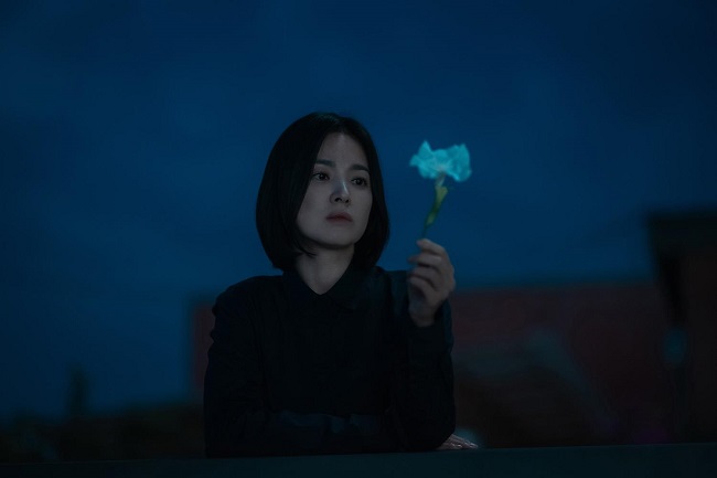 A scene from Netflix series "The Glory," starring Song Hye-kyo, is seen in this photo provided by Netflix.
