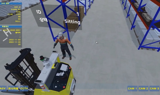 VR-based Logistics Facilities Management Technology Developed in Busan