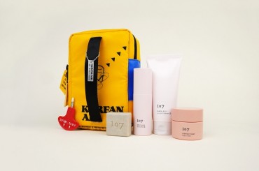 Korean Air Releases Upcycled Pouches Using Cabin Life Vests