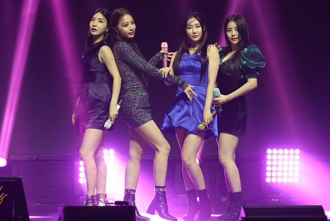 This undated file photo shows K-pop girl group Brave Girls. (Yonhap)