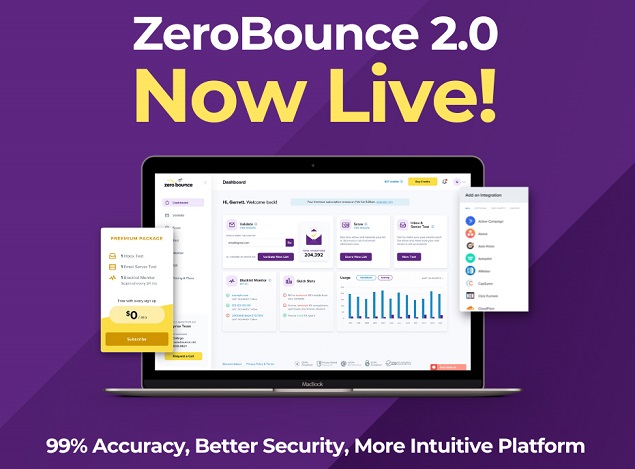 ZeroBounce relaunches with 99% email validation accuracy