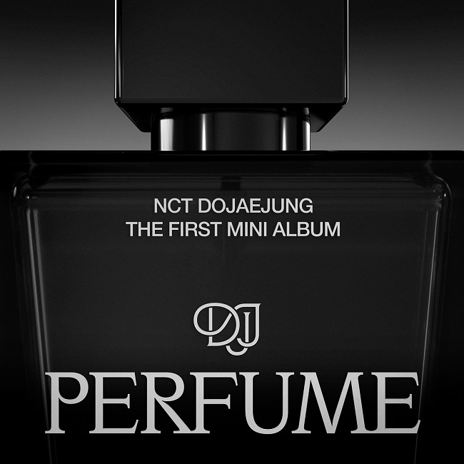 This image provided by SM Entertainment shows an English poster for "Perfume," the debut album by NCT's new unit, Dojaejung. 