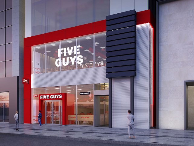 1st Five Guys Burger Restaurant to Open in Southern Seoul