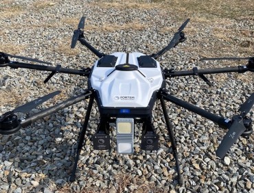 Hanwha Systems Demonstrates Anti-drone System Using Physical Nets
