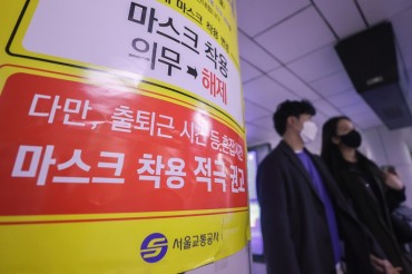 S. Korea’s New COVID-19 Cases at 9-month Low; Gov’t Lifts Mask Mandate on Public Transportation