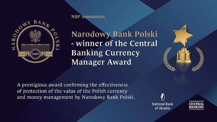 NBP Declared Winner of the Central Banking ‘Currency Manager’ Award