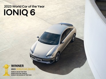 Hyundai IONIQ 6 Named 2023 World Car of the Year