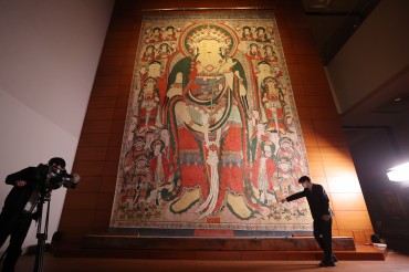 Buddhist Paintings and Treasured Cheongyang Janggoksa Gwaebul Displayed at National Museum of Korea
