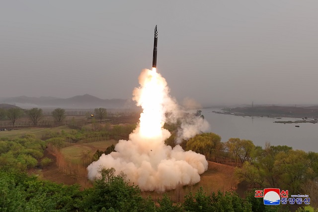 New N.K. Solid-fuel ICBM Appears Aimed at Breaking Through S. Korea-U.S. Deterrence Efforts: Analysts