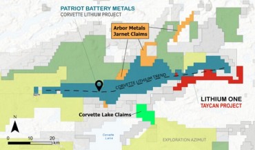 Satellite Imagery Initiated Over Arbor Metals Jarnet Lithium Property in James Bay, Quebec