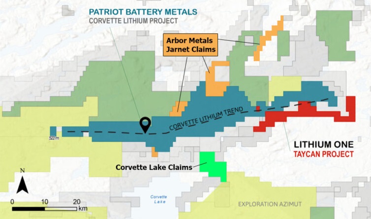 Ford Motor Co. Commitment to Secure Lithium From Quebec is Endorsement of Arbor Metals’ Vision