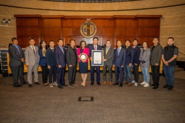 Irvine City Designates September 4 as Taekwondo Day