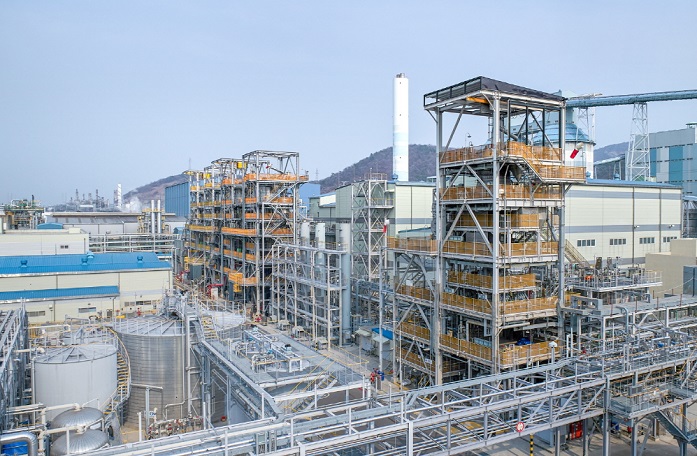 This photo shows LG Chem's existing carbon nanotube plants at its Daesan complex, South Chungcheong Province, about 83 kilometers southwest of Seoul, as provided by the company on May 31, 2023. 