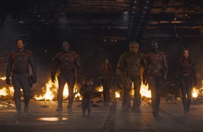A scene from "Guardians of the Galaxy Vol. 3," provided by Walt Disney Company Korea.
