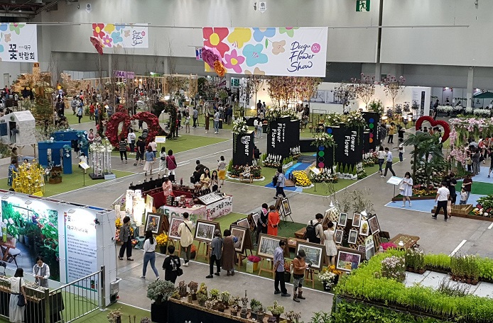 Korea’s Largest Indoor Flower Show to Open in Daegu