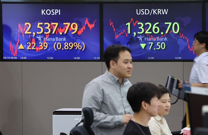 Foreigners’ Korean Stock Purchases Top 10 tln Won Through May