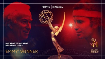 FCB New York Wins Sports Emmy for Michelob ULTRA’s “McEnroe vs McEnroe”