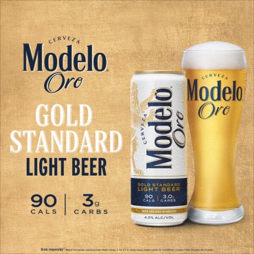 Modelo Oro, the Gold Standard of Light Beer, Launches Nationwide