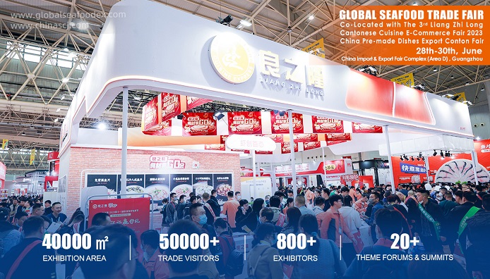 The Global Seafood Trade Festival was developed by the team behind the leading Chinese prefabricated food exhibition, the “Liangzhi Long China Food Ingredients E-commerce Expo.”