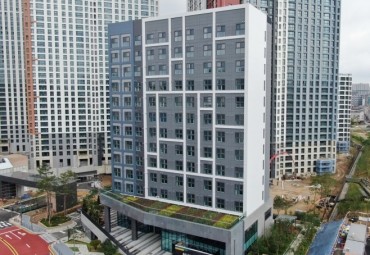 Hyundai Engineering Completes S. Korea’s Tallest Modular Apartment Building