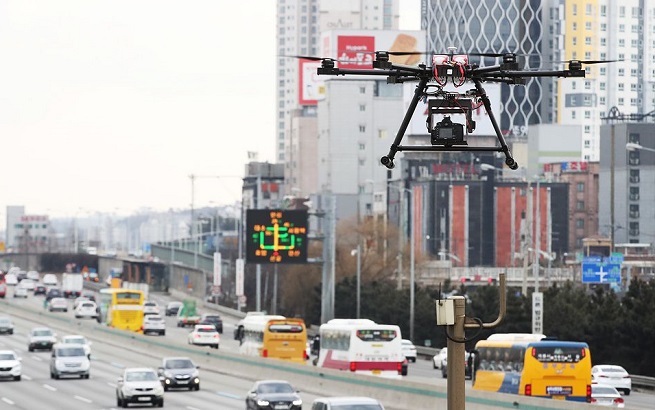 Seoul to Launch Drone-based Real-time Traffic Management System