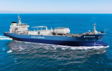 HD Korea Shipbuilding Wins 179 bln-won Order for 2 Liquefied CO2 Carriers