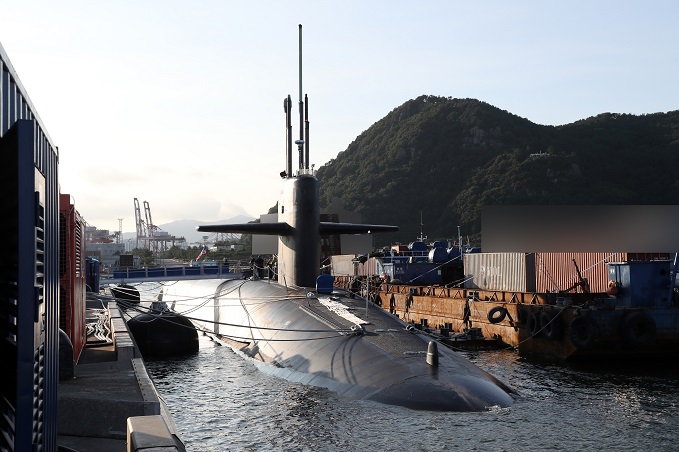 USS Kentucky Nuclear Submarine Accentuates American Naval Might, Security Commitment to S. Korea
