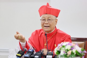 Cardinal Lazzaro You Visits Seoul with Pope’s Peace Message for Korea