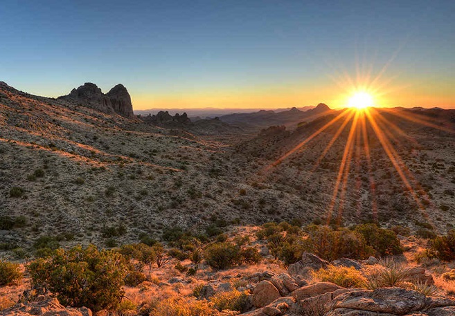 Mojave Trails National Monument located in the state of California. (image: Visit California)