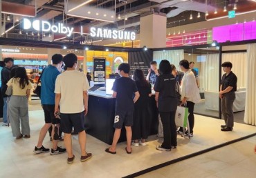 Samsung Electronics, Dolby Open Pop-up Store in Suwon
