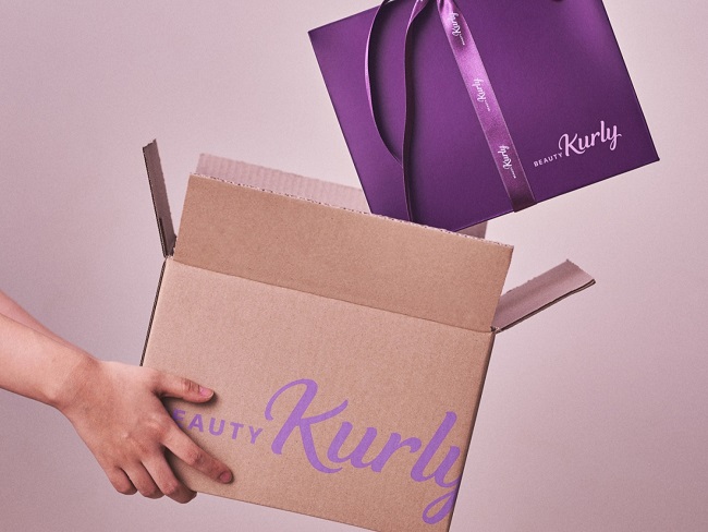 This promotion image provided by Kurly Corp. shows the Beauty Kurly, newly launched by the company.